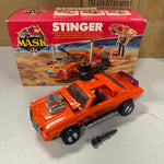 M.A.S.K Kenner Vintage Boxed Stinger (Small broken Part)