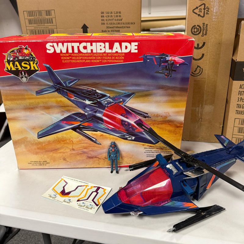 M.A.S.K Kenner Vintage Boxed Switchblade