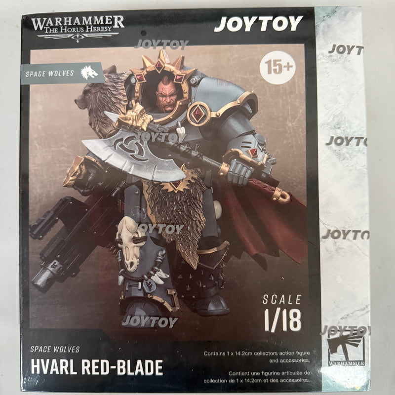 JOYTOY 1/18 Warhammer The Horus Heresy Space Wolves Hvarl Red-Blade