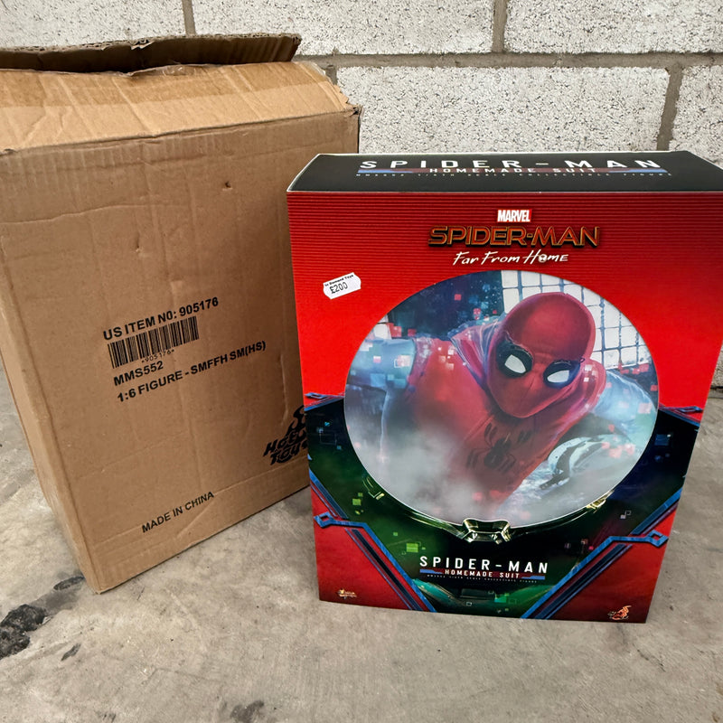 Hot Toys MMS552 Spider-man Far From Home Homemade Suit 1/6 Scale Figure