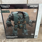 JOYTOY 1/18 Warhammer The Horus Heresy Sons of Horus Leviathan Dreadnought with Siege Drill and Siege Claw