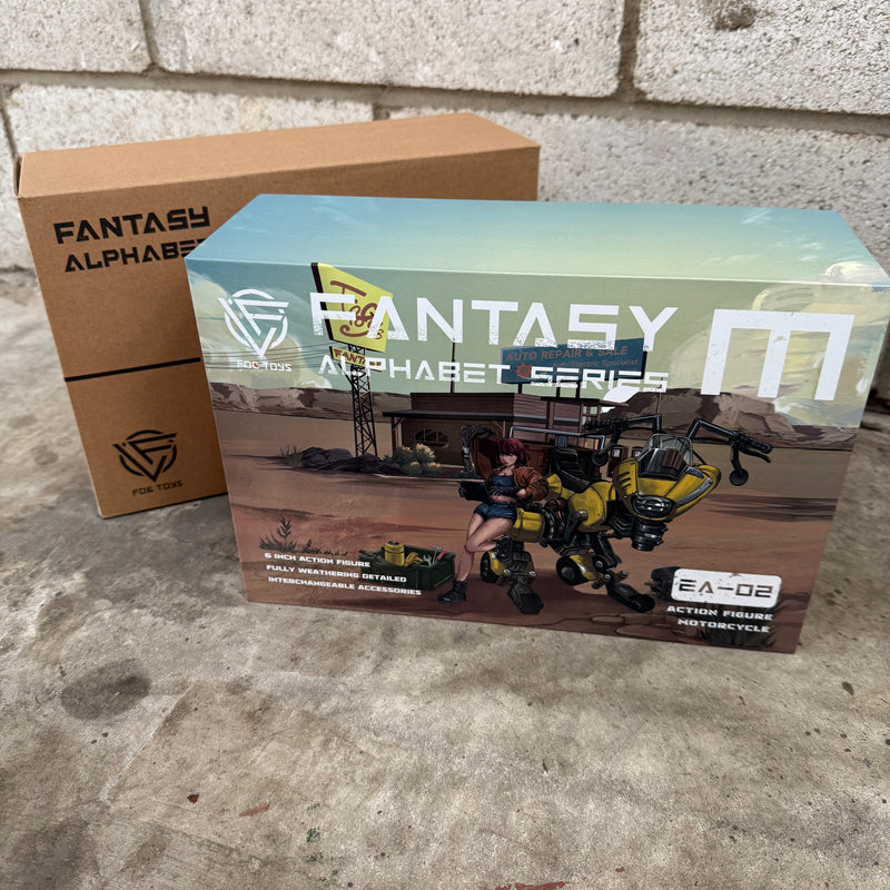 FogToys Fantasy Alphabet Series M 1/12 Scale Figure and Vehicle Set