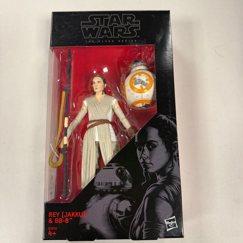 Star Wars Black Series Rey (Jakku) & BB-8 (B) PRE-OWNED