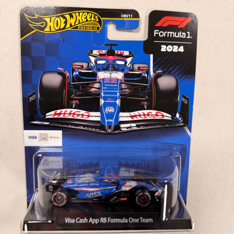 Hot Wheels Premium Formula 1 2024 Visa Cash App RB F1 Team