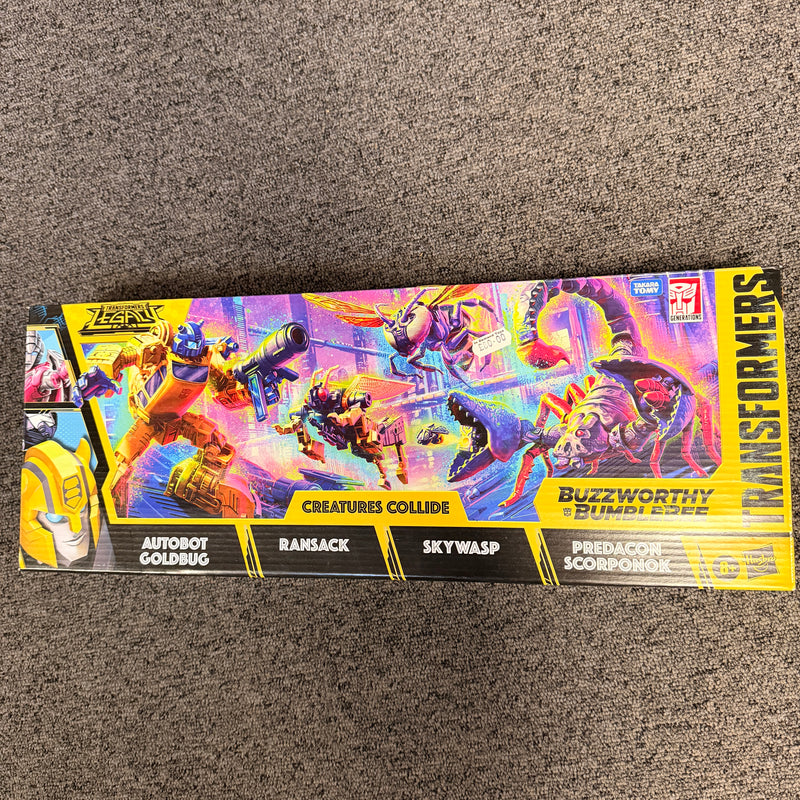 Transformers Legacy Creatures Collide 4 Pack