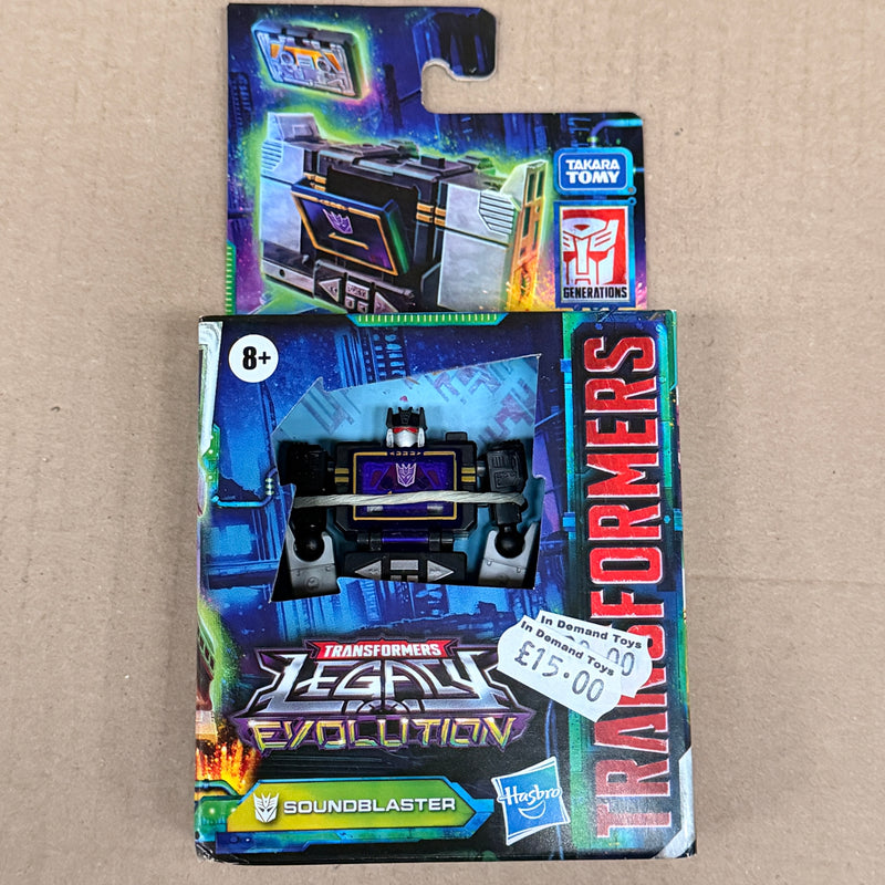 Transformers Legacy Evolution Core Soundblaster