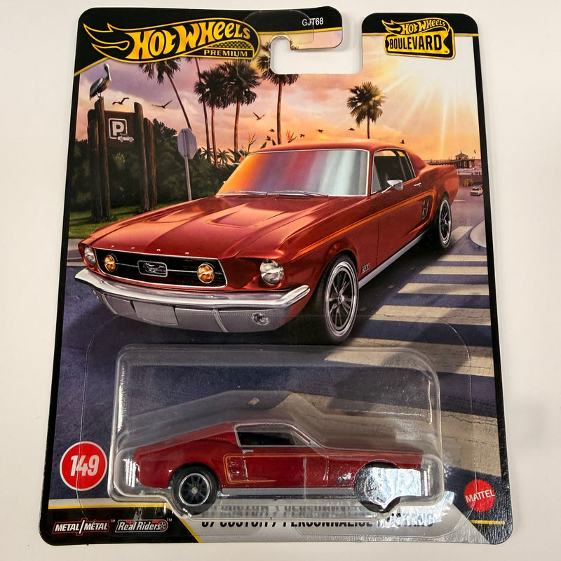 Hot Wheels Premium Boulevard Collection '67 Custom / Personnalise Mustang