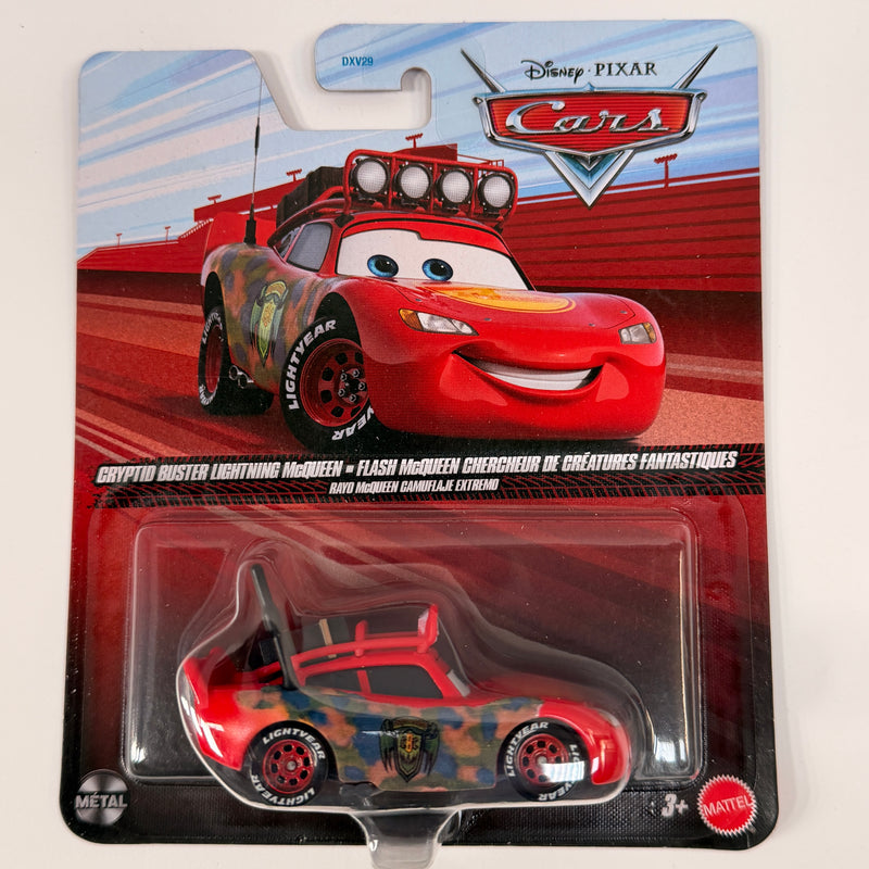 Disney Cars Die Cast Cryptid Buster Lightning McQueen