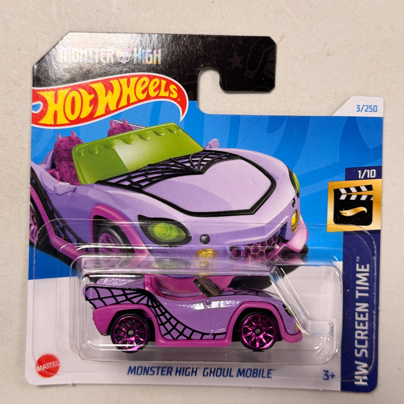 Hot Wheels Basic Screen Time Monster High Ghoul Mobile – In Demand Toys