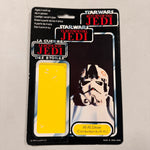 Star Wars Vintage Tri-Logo Backing Card ONLY (Cut Bubble) AT-AT Driver