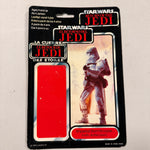 Star Wars Vintage Tri-Logo Backing Card ONLY (Cut Bubble) Imperial Snowtrooper (b)