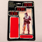 Star Wars Vintage Tri-Logo Backing Card ONLY (Cut Bubble) Imperial Snowtrooper (c)