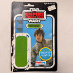 Star Wars Vintage Empire Strikes Back Backing Card ONLY Luke Skywalker Bespin