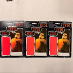 Star Wars Vintage Tri-Logo Backing Card ONLY (Cut Bubble) Stormtrooper CUT NAME PLATE