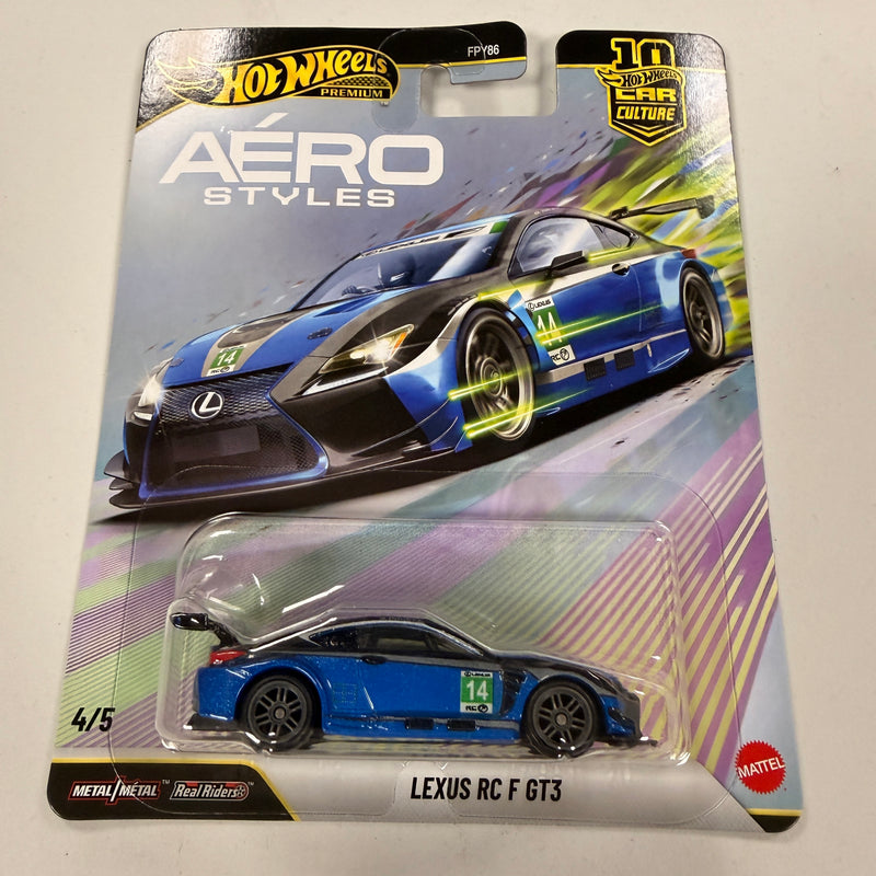 Hot Wheels Premium Car Culture Aero Styles Lexus RC F GT3