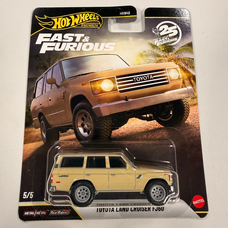Hot Wheels Premium Fast & Furious Toyota Land Cruiser FJ60