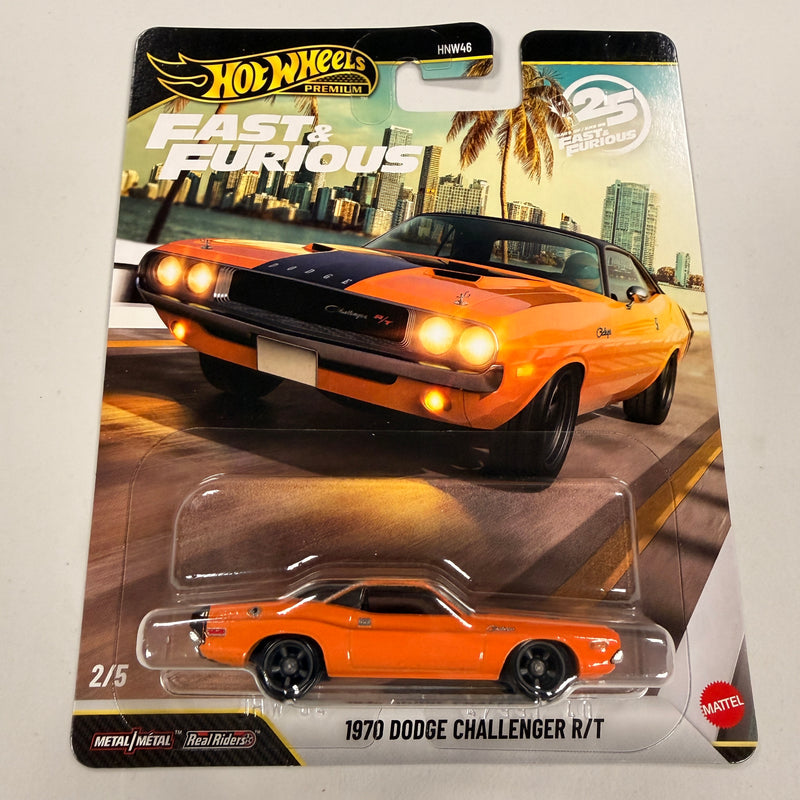 Hot Wheels Premium Fast & Furious 1970 Dodge Challenger R/T