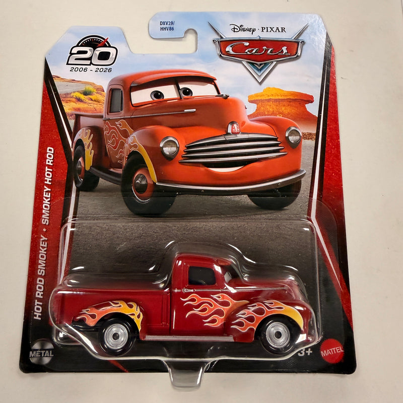 Disney Cars Die Cast Smokey Hot Rod