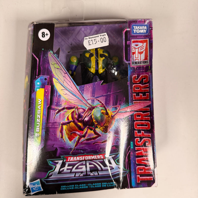 Transformers Legacy Deluxe Buzzsaw NON MINT