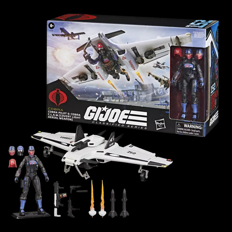 G.I. Joe Classified Series Cobra Pilot & Cobra C.L.A.W.