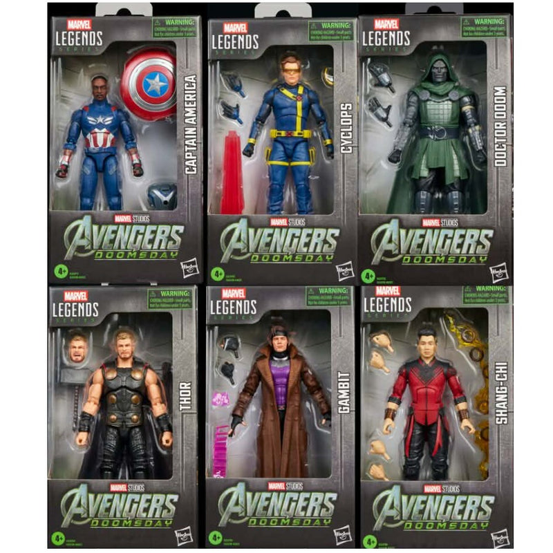 PRE-ORDER Marvel Legends (Avengers Doomsday) Set of 6