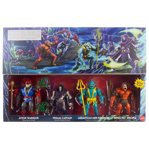 Masters of the Universe Origins Battle for Subternia Action Figure 4 Pack