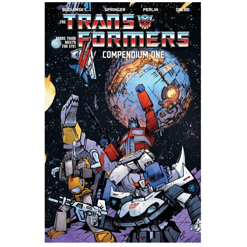 Transformers Compendium One Graphic Novel (Darren Warren Johnson Cover)