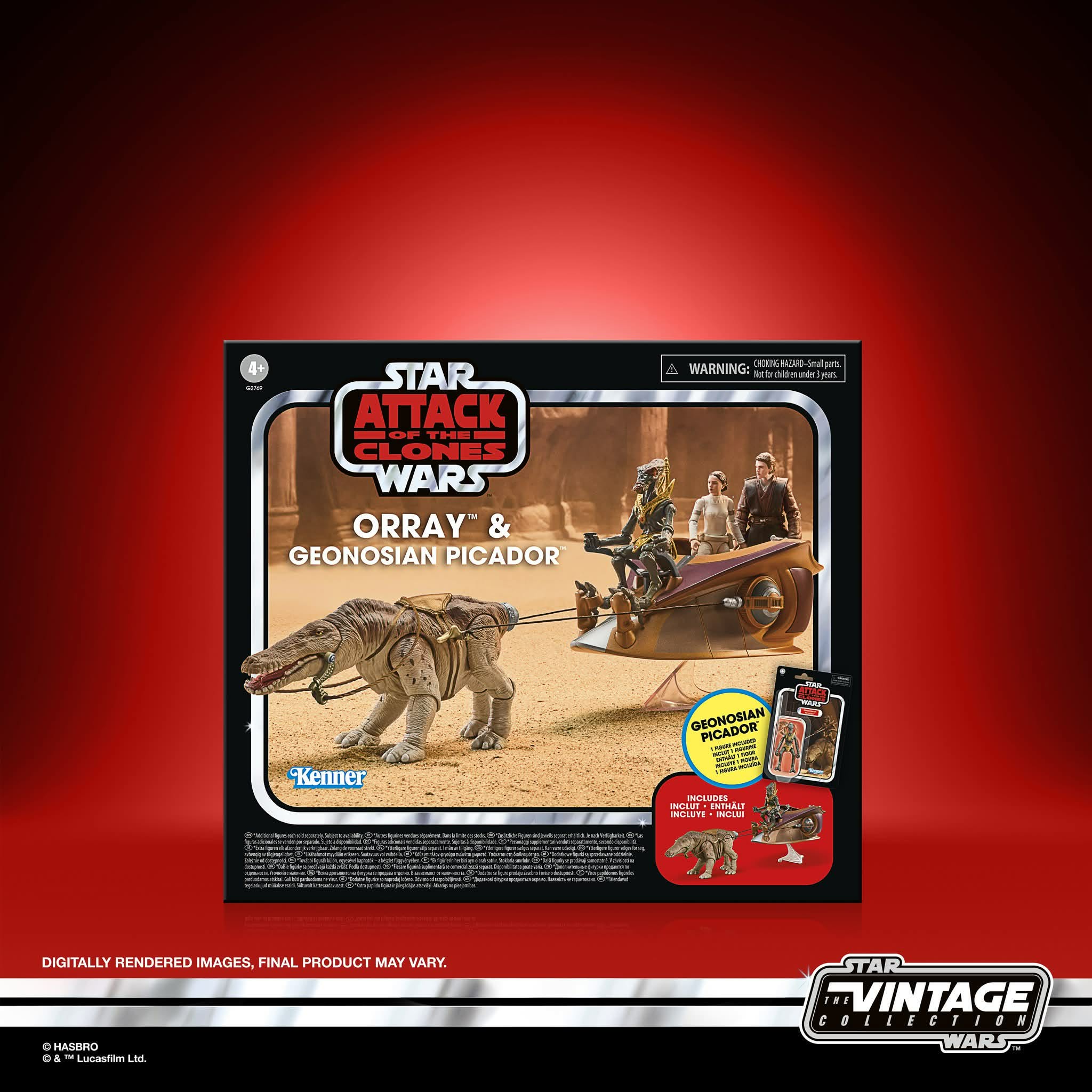 PRE-ORDER Star Wars Vintage Collection (Attack Of The Clones) Orray ...
