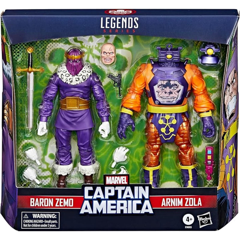 PRE-ORDER Marvel Legends Baron Zemo and Arnim Zola 2 Pack