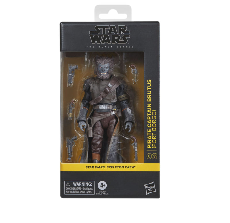 PRE-ORDER Star Wars Black Series (Skeleton Crew) Pirate Captain Brutus (Port Borgo)