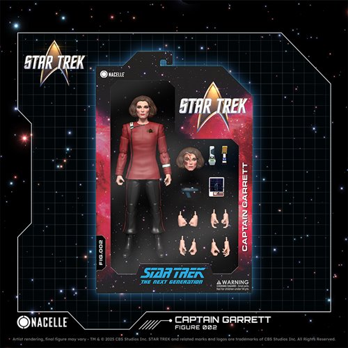 Star Trek: The Next Generation Captain Garrett