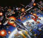 Transformers G1 Artwork Prints Set of 7