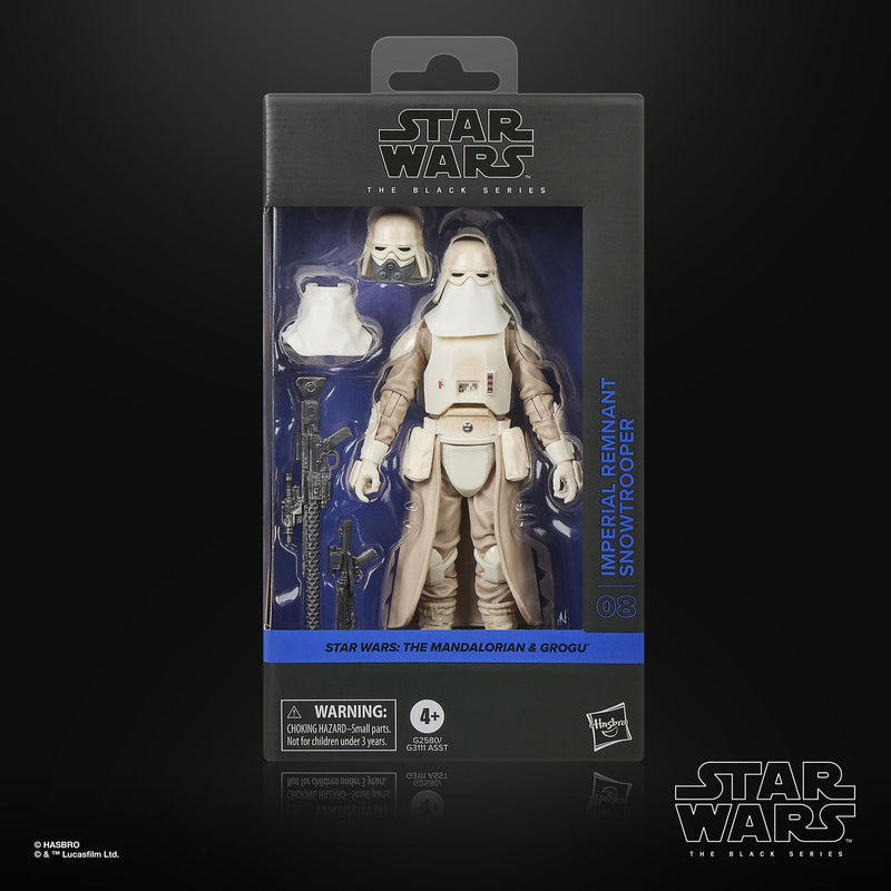 Star Wars Black Series (Mandalorian & Grogu) Remnant Snowtrooper IMPORT STOCK