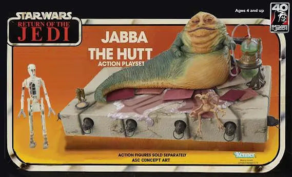 Star Wars Vintage Collection (Return of the Jedi) Jabba The Hutt Playset