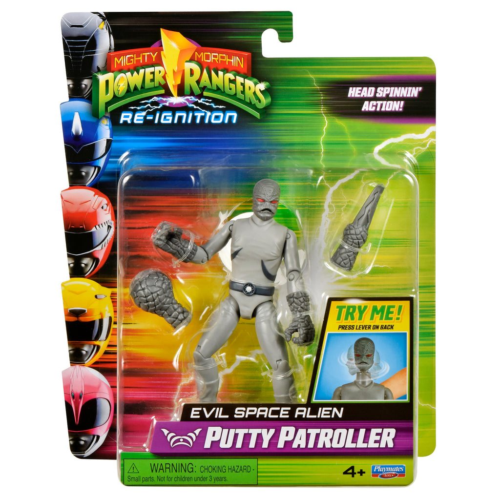 Mighty Morphin Power Rangers Re-Ignition Evil Space Alien Putty Patrol ...