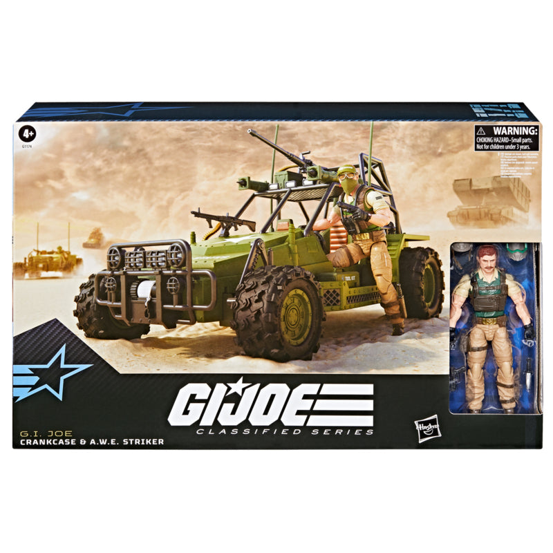 G.I. Joe Classified Series Crankcase & A.W.E. Striker – In Demand Toys