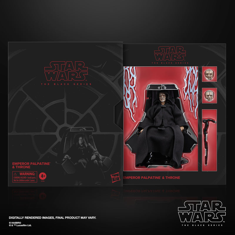 Star Wars Black Series Emperor Palpatine & Throne