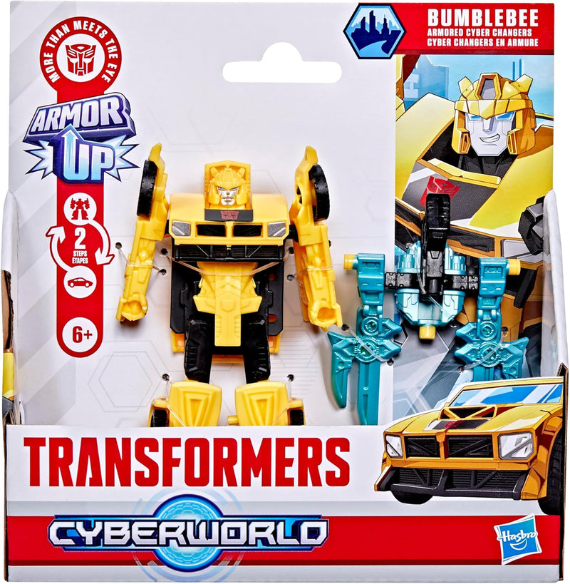 Transformers Cyberworld Armored Cyber Changers Bumblebee