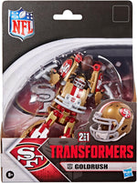 Transformers X NFL San Fransisco 49'ers Goldrush IMPORT STOCK