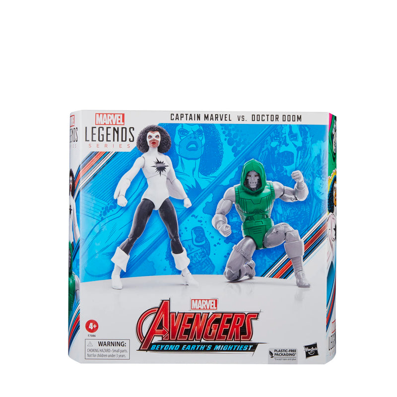 Marvel Legends Avengers Captain Marvel Vs Doctor Doom
