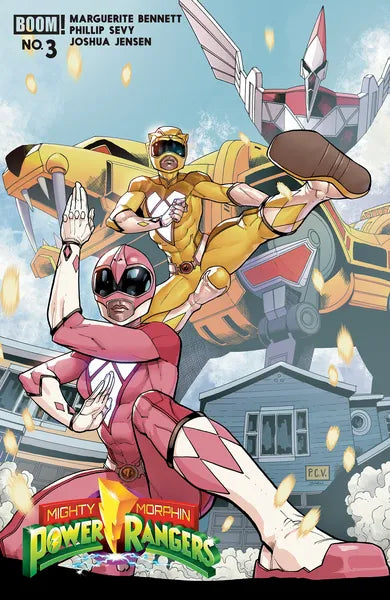 Mighty Morphin Power Rangers Comic #3 Cover B Variant