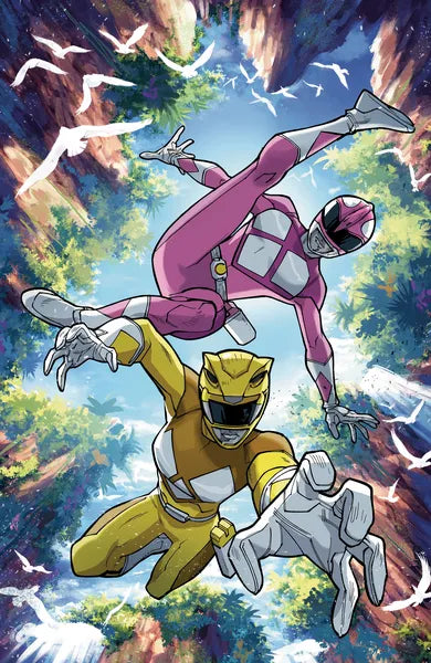 Mighty Morphin Power Rangers Comic #3 Cover E Variant (Foil)