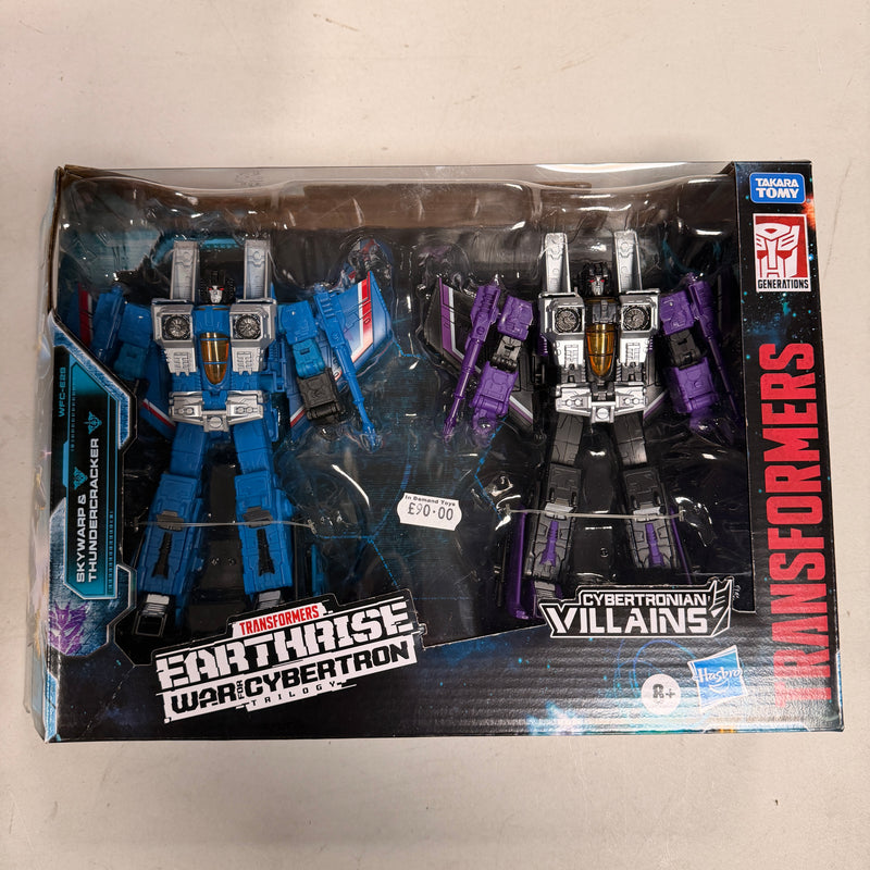 Transformers Earthrise Thundercracker & Skywarp