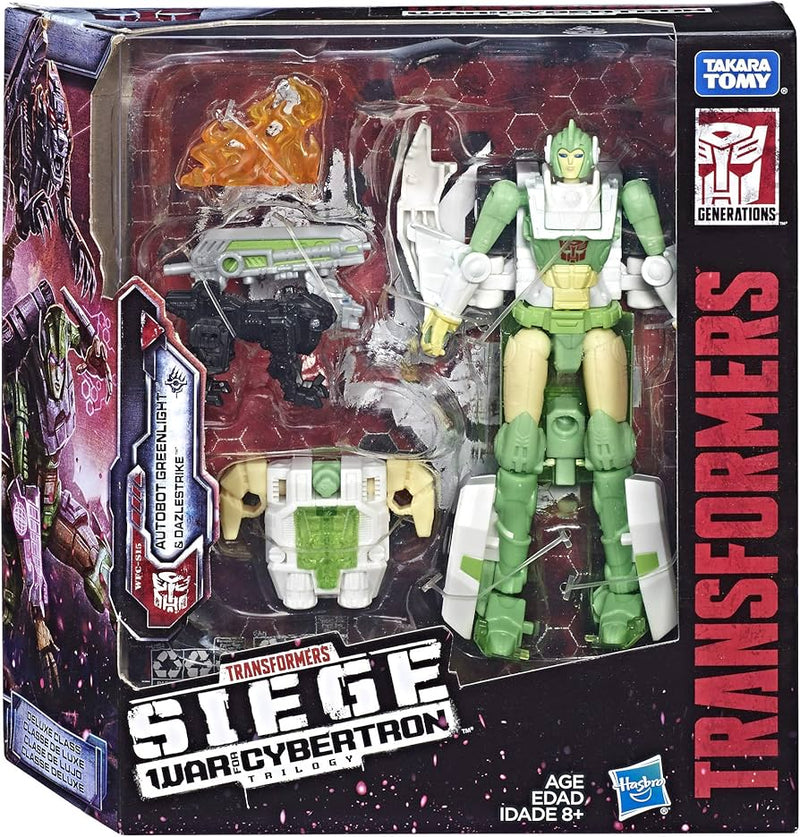 PRE-ORDER Transformers Siege Greenlight & Dazzlestrike