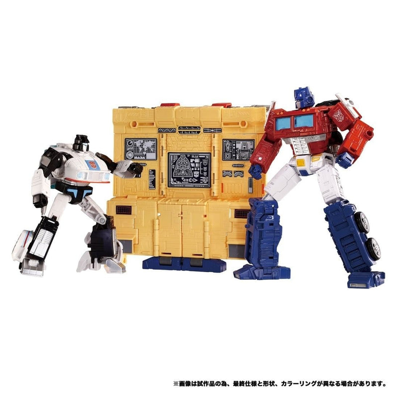 PRE-ORDER Transformers Dramatic Capture Series Autobot Headquarters - Optimus, Jazz & Teletran 1