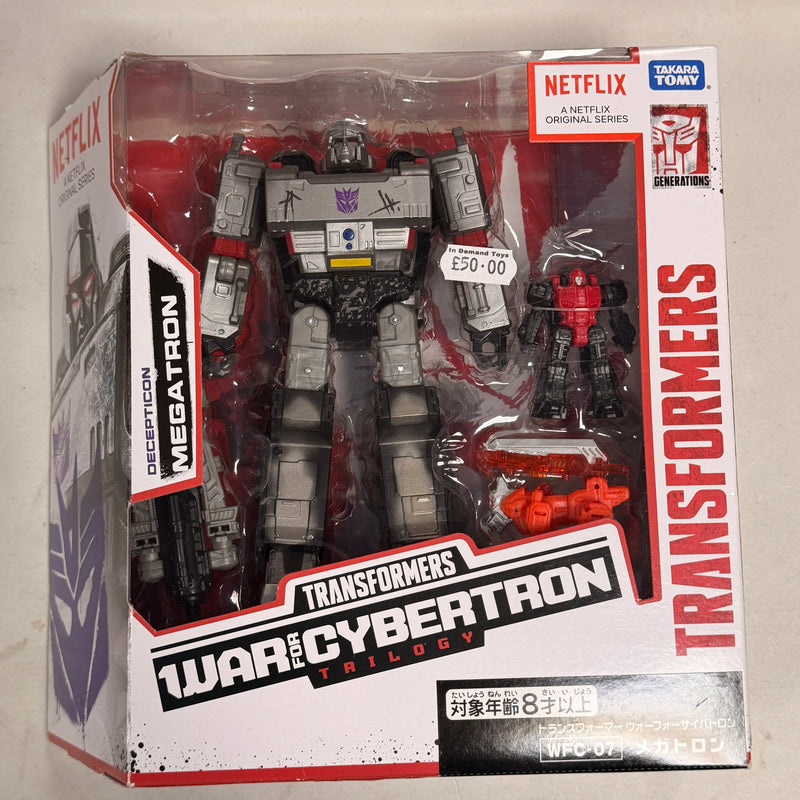Transformers Netflix War For Cybertron Megatron