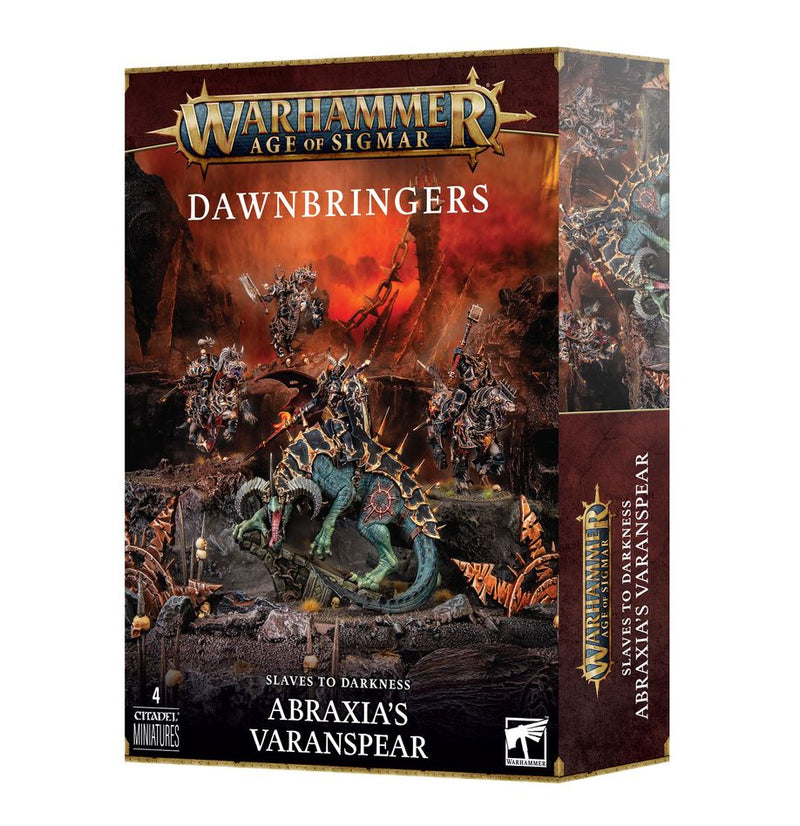 Warhammer Age of Sigmar Dawnbringers Slaves to Darkness Abraxia's Varanspear