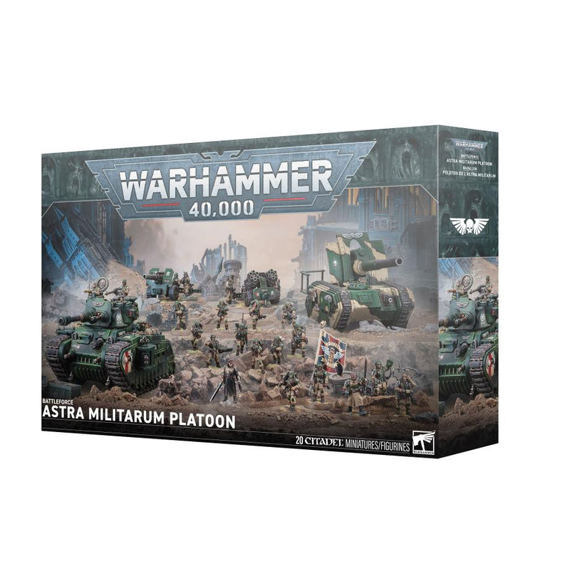 Warhammer 40,000 Battleforce Astra Militarum Platoon