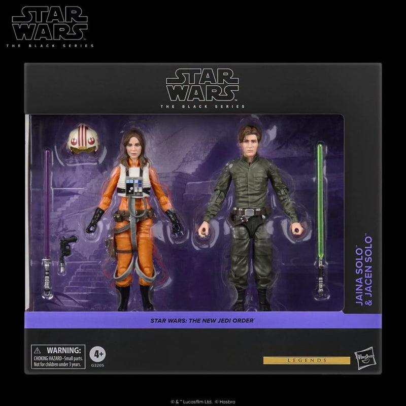 Star Wars Black Series (The New Jedi Order) Jaina Solo & Jacen Solo ARRIVING SOON