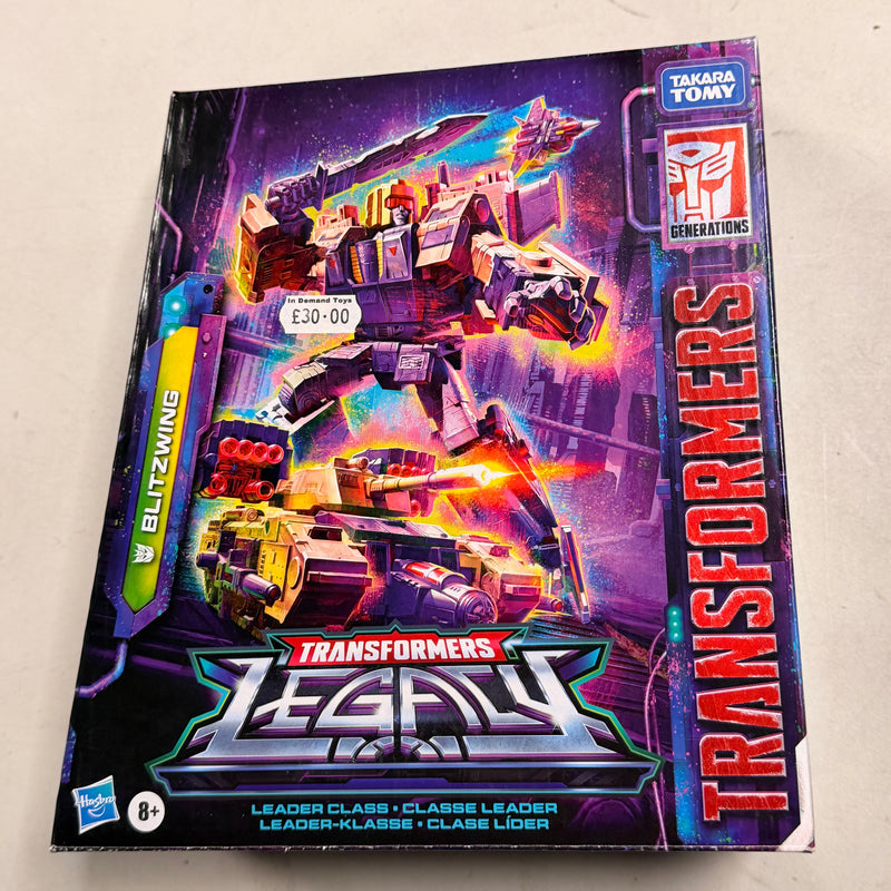 Transformers Legacy Leader Blitzwing